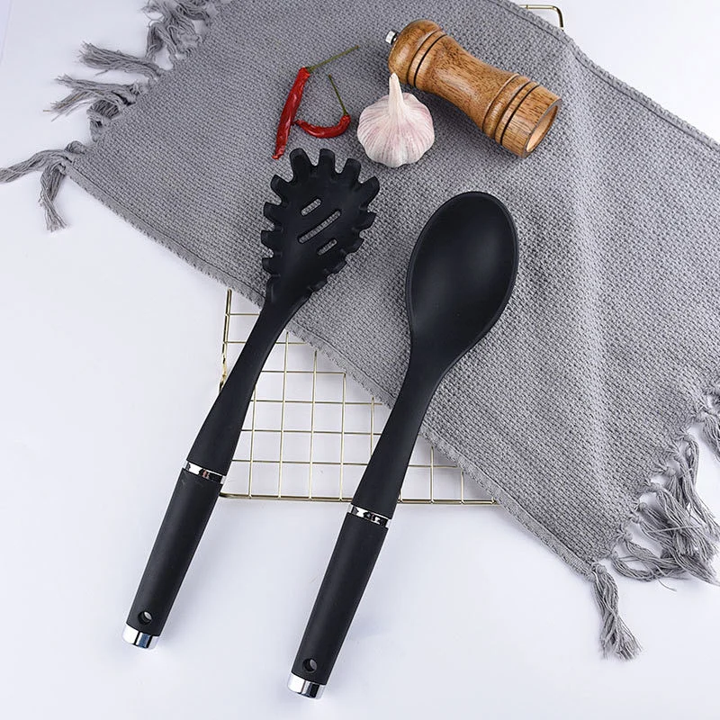 Hot Sale 9pcs Nylon Kitchen Utensils Set Soup Spoon Utensil Set Cooking Tools Kitchenware Cookware Set Nylon Kitchen Tool